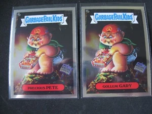 GARBAGE PAIL KIDS 2-CARD SET 2020 Topps Chrome 3 AN4a/b PREC. PETE/GOLLUM GARY - Picture 1 of 2
