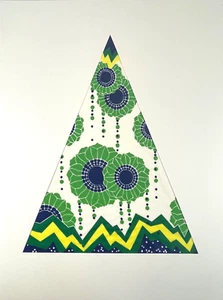 Fashion Illustrator Antonio Lopez (1943-1987) Exhibited Rayon Fabric Sample - Picture 1 of 4