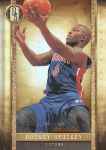 2011-12 Panini Gold Standard Detroit Pistons Basketball Card #57 Rodney Stuckey