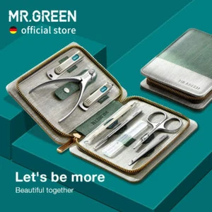 MR.GREEN Maniküre Set Pediküre Sets Nagelknipser Edelstahl Profi Na - Bild 1 von 39
