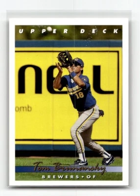 Tom Brunansky 1993 Upper Deck Baseball #806 Milwaukee Brewers - Image 1 of 2