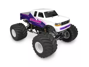J Concepts - 1993 Ford F-250 Super Cab Monster Truck Clear Body w/Racerback - Picture 1 of 1