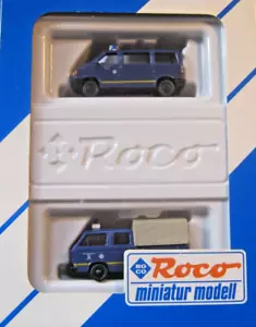 Roco 1462 H0 Miniature Model VW T 3+ T4 THW Set New Original Packaging - Picture 1 of 2