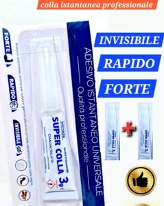 4 COLLA UNIVERSALE ISTANTANEA SUPER RAPIDA Invisibile Qualità Professionale - Imagen 1 de 1