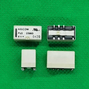 2Pcs AXICOM FU2-5V 0-1462036-5 5VDC Signal  Relay 8Pins - Picture 1 of 1