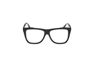MaxMara MM5096 001 Black Square Plastic Optical Eyeglasses Frame 54-14-140 - Picture 1 of 3