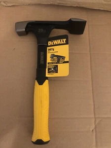 Dewalt DWHT51389-0 Bricklayer Hammer 567g (20oz) DHT051389 extra wide head - Picture 1 of 6