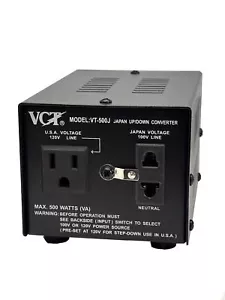 VT-500J - Trasformatore di tensione step up/down giapponese converte il Giappone 100 Volt... - Foto 1 di 6