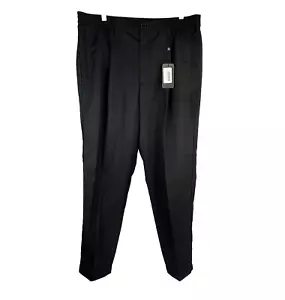 Armani Exchange Men's Black Trousers 36x30 Elastic Waist Pants A|X P30 $130 - Picture 1 of 19