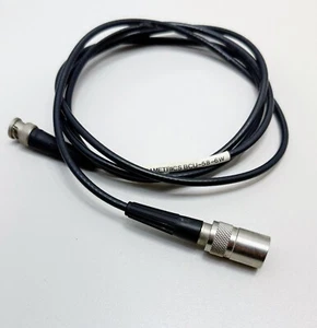 Panametrics 6 foot 1.82M probe cable BCU-58-6W BNC to UHF Connector - Picture 1 of 5