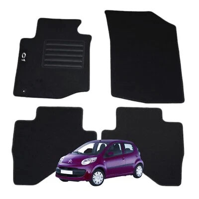 Set Tappeti/Tappetini Moquette Adatti per CITROEN C1 (2005-2014) - con 1 Attacco - Image 1 of 4