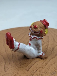 Vintage Napco Clay Clown Collectible Figurine Napcoware Made In Japan  - Picture 1 of 15