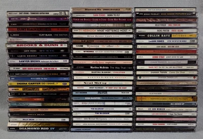 Country Music CD Contemporary Pop Rock Bluegrass Western $2 each - Image 1 of 3