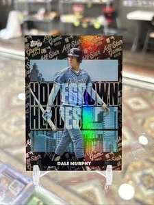 2025 Topps All-Star Homegrown Heroes Dale Murphy Rare Black SSP /10 Case Hit!!! - Picture 1 of 2