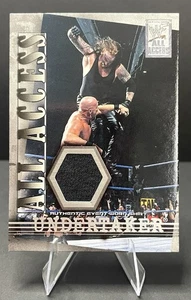 Undertaker 2002 Fleer WWF All Access Shirt Relic Card WWE Legend Event-Worn - Picture 1 of 3