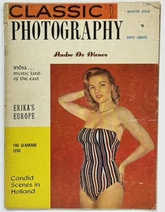 CLASSIC PHOTOGRAPHY #6 (1958) Andre De Dienes Vintage Pinup Girlie Magazine RARE - Picture 1 of 7