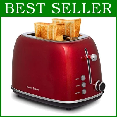 Bagel Cancel Defrost Toaster - 6 Shade Settings - Image 1 of 4