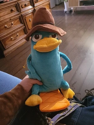 Disney Store Phineas & Ferb Perry Platypus Agent P 12" Plush Toy - Image 1 of 4