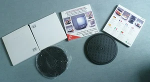 4 Drehteller Drehscheiben Ø ca. 25 cm 100 kg belastbar unben. OVP - Bild 1 von 5