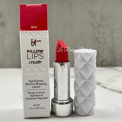 It Cosmetics Wink Pillow Lips Cream Lipsticks - Wink Full Size 3.6g - Image 1 of 2