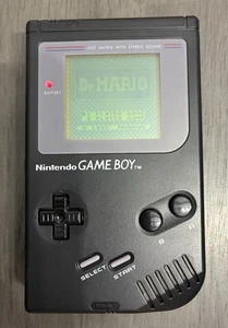Nintendo Game Boy DMG-01 schwarz Original Handheld-System Vintage tragbar - Bild 1 von 4