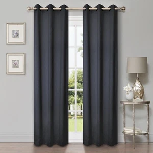 SUPERIOR Blackout Curtains, Room Darkening Window Accent for Bedroom, Living,... - Picture 1 of 7