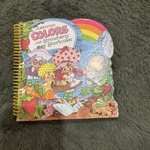 Vtg 1980 Strawberry Shortcake: Learning Colors With Strawberry Shortcake Book - Picture 1 of 6