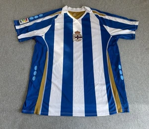 Real Club Deportivo La Coruna Fußball Trikot LFP Patch blau/weiß Spanien Gr. Large - Bild 1 von 19