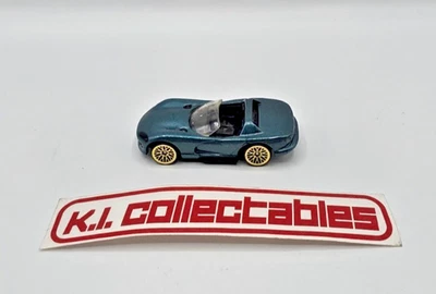 Dodge Viper 1991 Hot Wheels n.º 210 verde azulado con ruedas de encaje dorado Foto 1 de 4