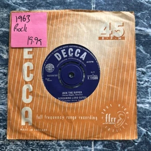 Screaming Lord Sutch - Jack The Ripper 7” Vinyl Record Single VG+ - Picture 1 of 4