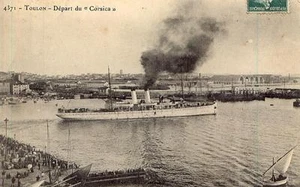 TOULON Départ du Corsica - Picture 1 of 1