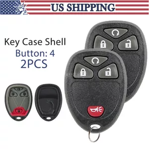 2 llaveros de repuesto estuche remoto almohadilla para GMC Sierra Acadia Savana Yukón - Imagen 1 de 11