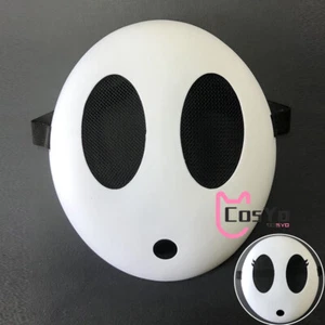 Game Bros Shy Guy Mask Cosplay Plastick Masks Halloween Party Costume Props - Picture 1 of 12