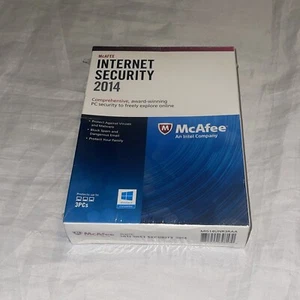 PC - McAfee Internet Security 2014 New Original Packaging Windows 8 Compatible - Picture 1 of 2