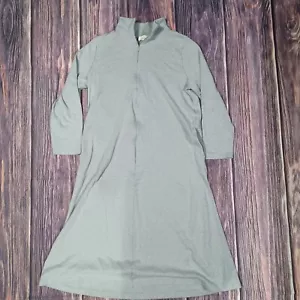 Stan Herman Ladies Robe Long Sleeve Mid Zip Size Small - Picture 1 of 6