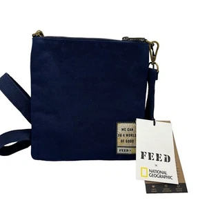 Reisetasche National Geographic X Feed Canvas Crossbody robust marine Außentasche - Bild 1 von 9