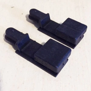COPPIA BLOCCHETTI ASTA CREMONESI UNIVERSALE CON INNESTO 12mm NEWPLEX B035-1 SX - Picture 1 of 1