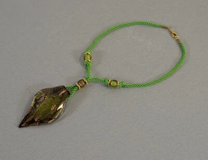 edle Design Murano Glas Kette Halskette Collier Glaskette Mehrfarbig Vintage RAR - Bild 1 von 7