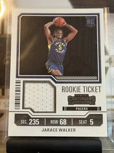 2023-24 Panini Contenders Jarace Walkers Rookie Ticket Patch RC RTS-WKR - Bild 1 von 2