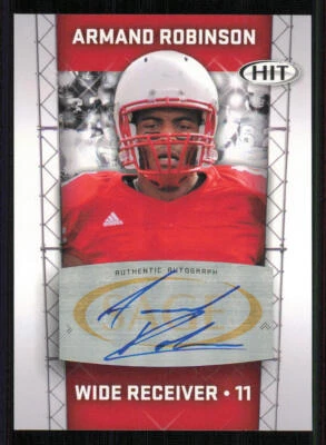 2011 SAGE HIT AUTO #79 Armand Robinson - Image 1 of 2