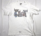 FUTURA Artwork Print T shirt White L for Men UNIQLO UT 2017 from Japan