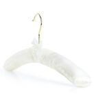 Satin Padded - Cushioned Luxury Top Clothes Hangers - Ivory 43cm - Dress - Coat