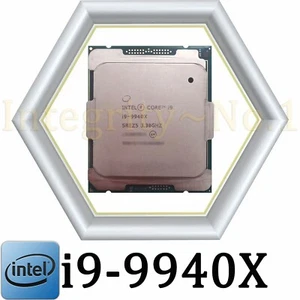 Intel Core i9-9940X SREZ5 3.30GHz 14-Core LGA-2066 X-Series CPU Processor - Picture 1 of 1