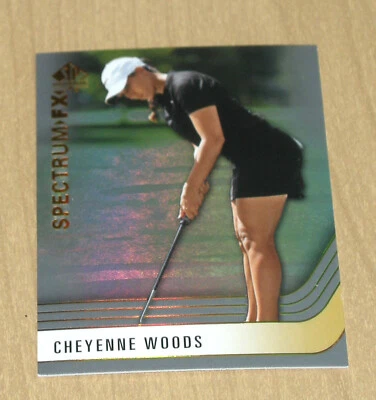2022 Upper Deck SP Authentic Spectrum FX Bounty Cheyenne Woods S-8 - Image 1 of 2