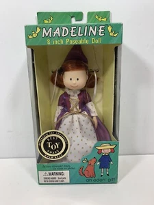 "Muñeca posable Madeline & Friends vintage de 8"" de Eden - 1996 - nueva" - Imagen 1 de 4