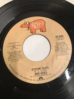 Tragedy/Until - Bee Gees  - RSO 1979 (RS 918) - Vinyl 45 RPM -  MINT!! - Image 1 of 3