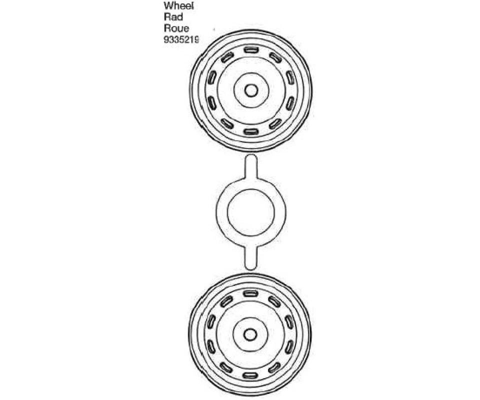 Tamiya 309335219 Felgensatz VW Käfer verchromt 1 10 M-chassis