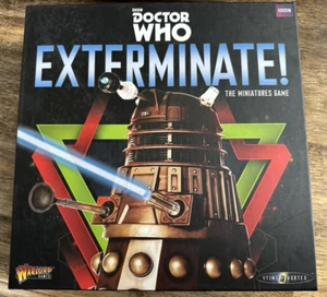 Warlord Games Doctor Who Exterminate Spiel (keine Dalek Miniaturen) mit beiden Dalek Exp - Bild 1 von 18