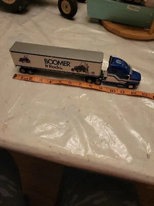 1/64 New Holland Semi with Trailer - has 'Boomer It Rocks' Advertising on it - Picture 1 of 6