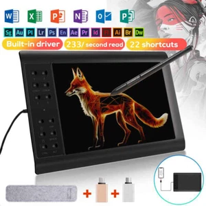 Digital Graphic Drawing Tablet with Screen Pen Display 22 Shortkey for Android - Picture 1 of 13